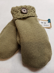 #835 Handmade Sweater Mittens
